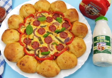 Pizza “Soare” – fara drojdie